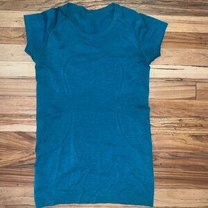 Dark Green Swiftly Tech Lululemon Shirt